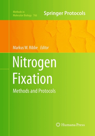 Markus W. Ribbe - Nitrogen Fixation, Häftad