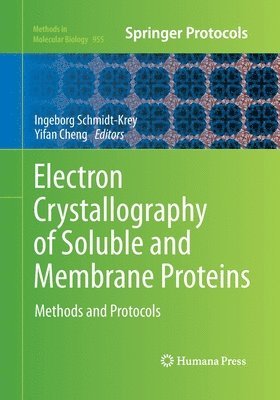 bokomslag Electron Crystallography of Soluble and Membrane Proteins