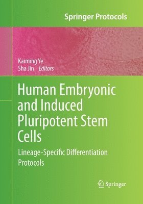 Kaiming Ye, Sha Jin - Human Embryonic and Induced Pluripotent Stem Cells, Häftad
