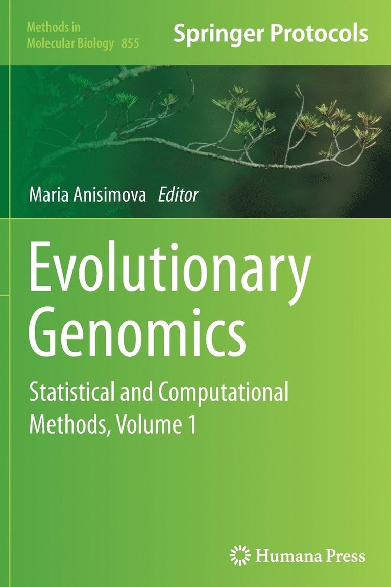 Maria Anisimova - Evolutionary Genomics, Häftad