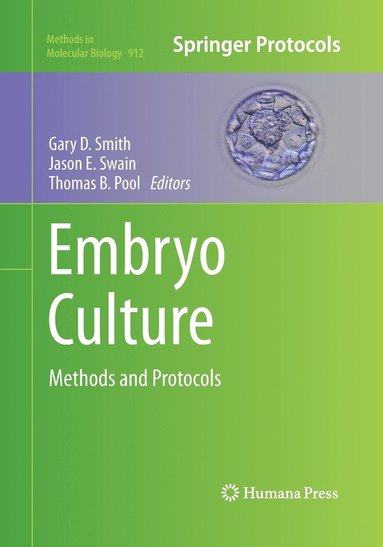 bokomslag Embryo Culture