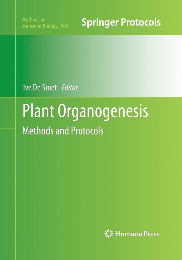 Plant Organogenesis 1