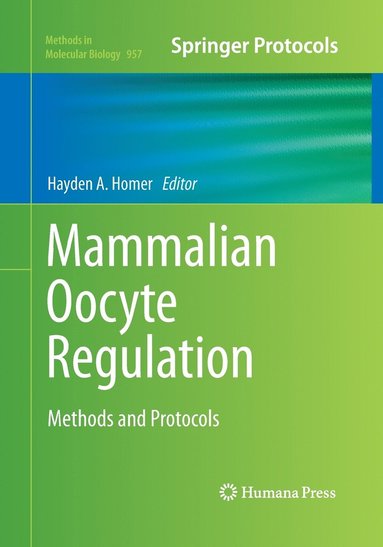 bokomslag Mammalian Oocyte Regulation