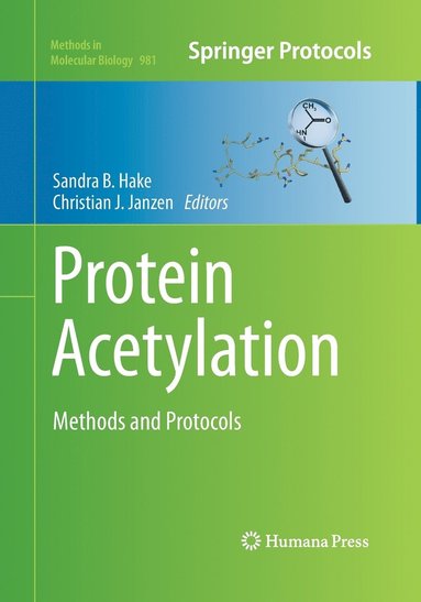 bokomslag Protein Acetylation