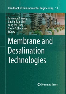 Membrane and Desalination Technologies 1