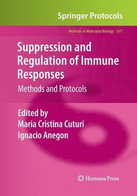 bokomslag Suppression and Regulation of Immune Responses