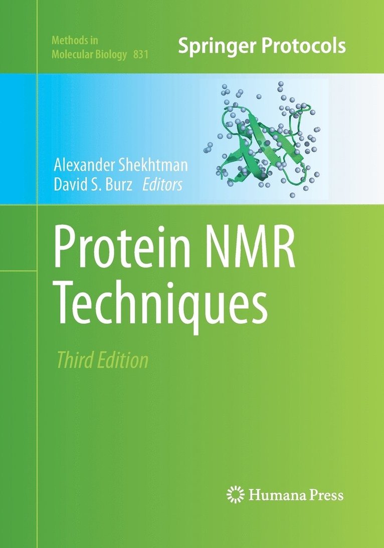 Alexander Shekhtman, David S. Burz - Protein NMR Techniques, Häftad