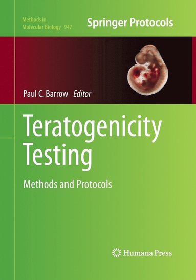 bokomslag Teratogenicity Testing