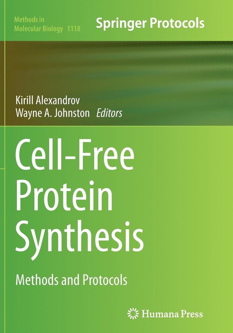 Cell-Free Protein Synthesis 1