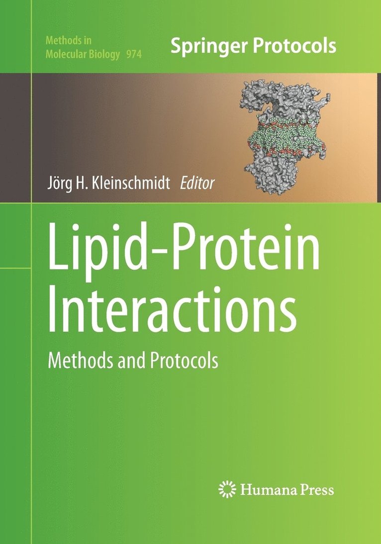 Jörg H. Kleinschmidt - Lipid-Protein Interactions, Häftad