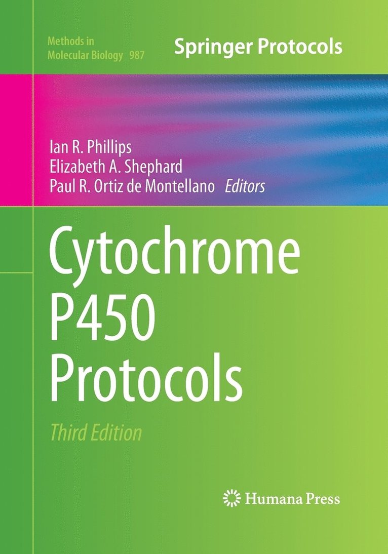 Cytochrome P450 Protocols 1