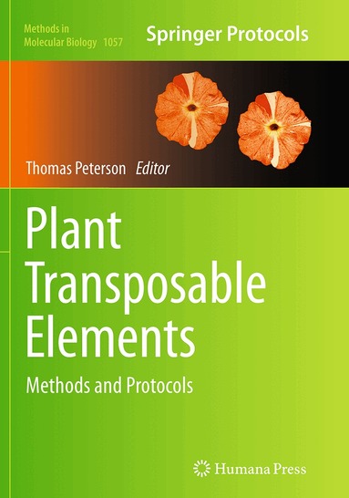 Thomas Peterson - Plant Transposable Elements, Häftad