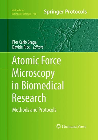 Pier Carlo Braga, Davide Ricci - Atomic Force Microscopy in Biomedical Research, Häftad
