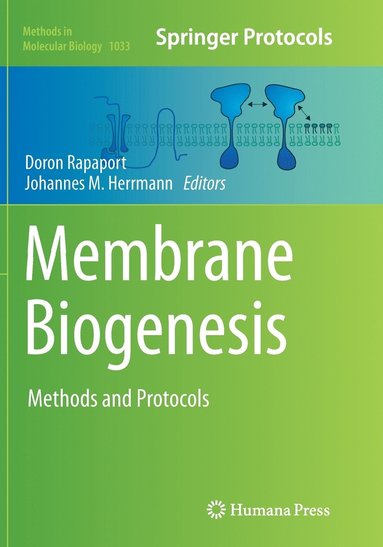 bokomslag Membrane Biogenesis