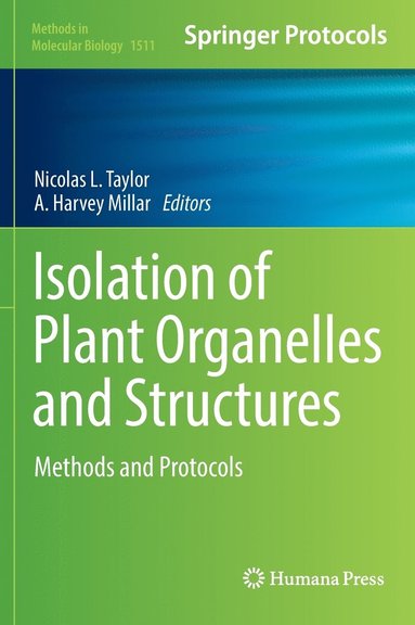 bokomslag Isolation of Plant Organelles and Structures