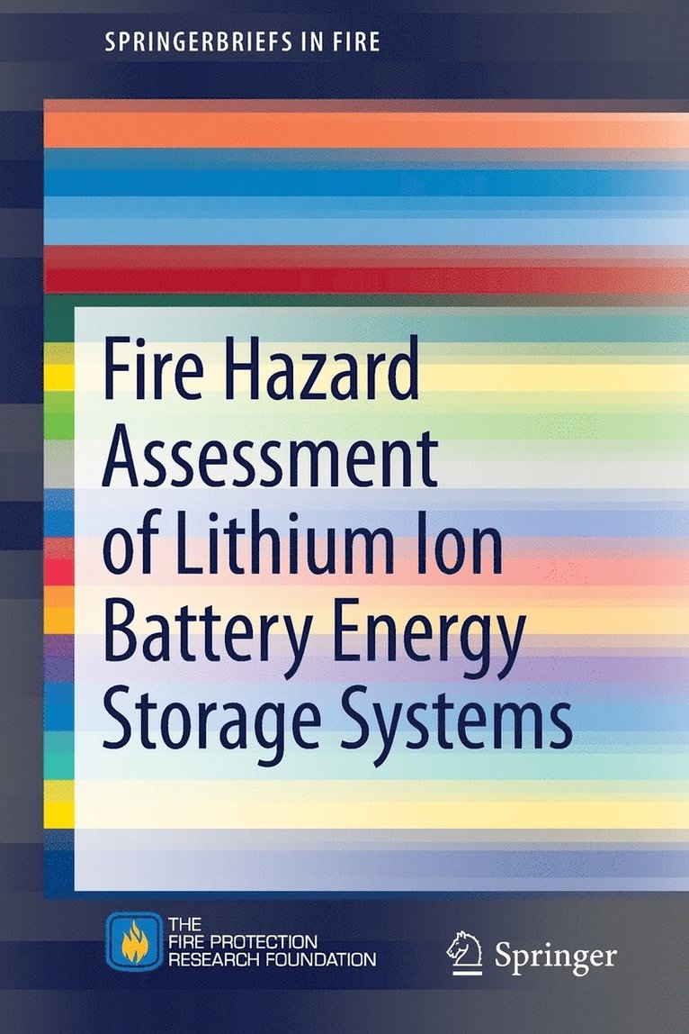 Fire Hazard Assessment of Lithium Ion Battery Energy Storage Systems 1
