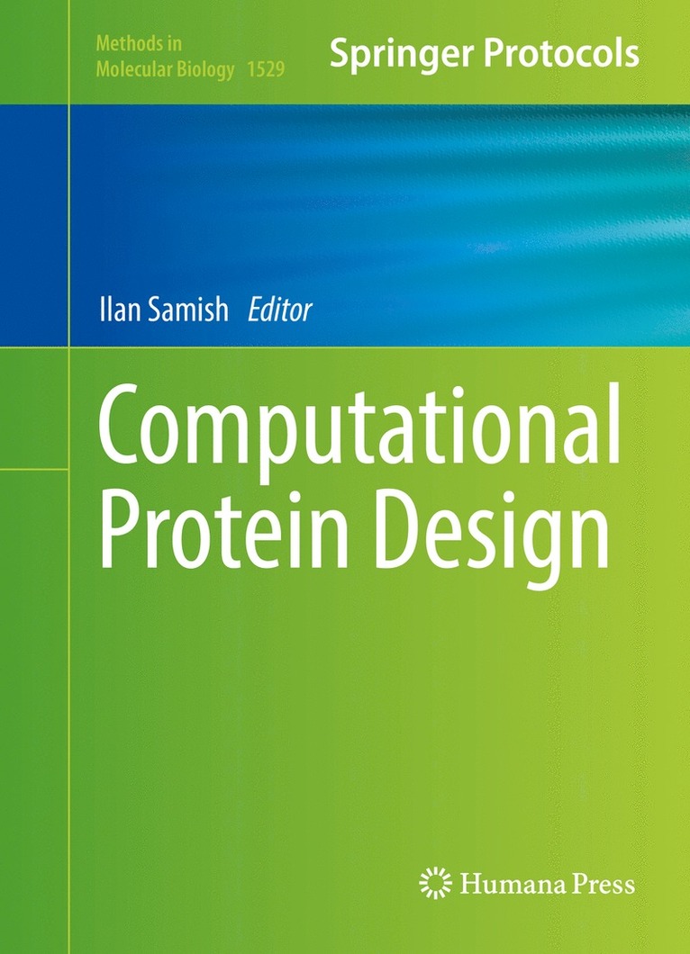 Ilan Samish - Computational Protein Design, Inbunden