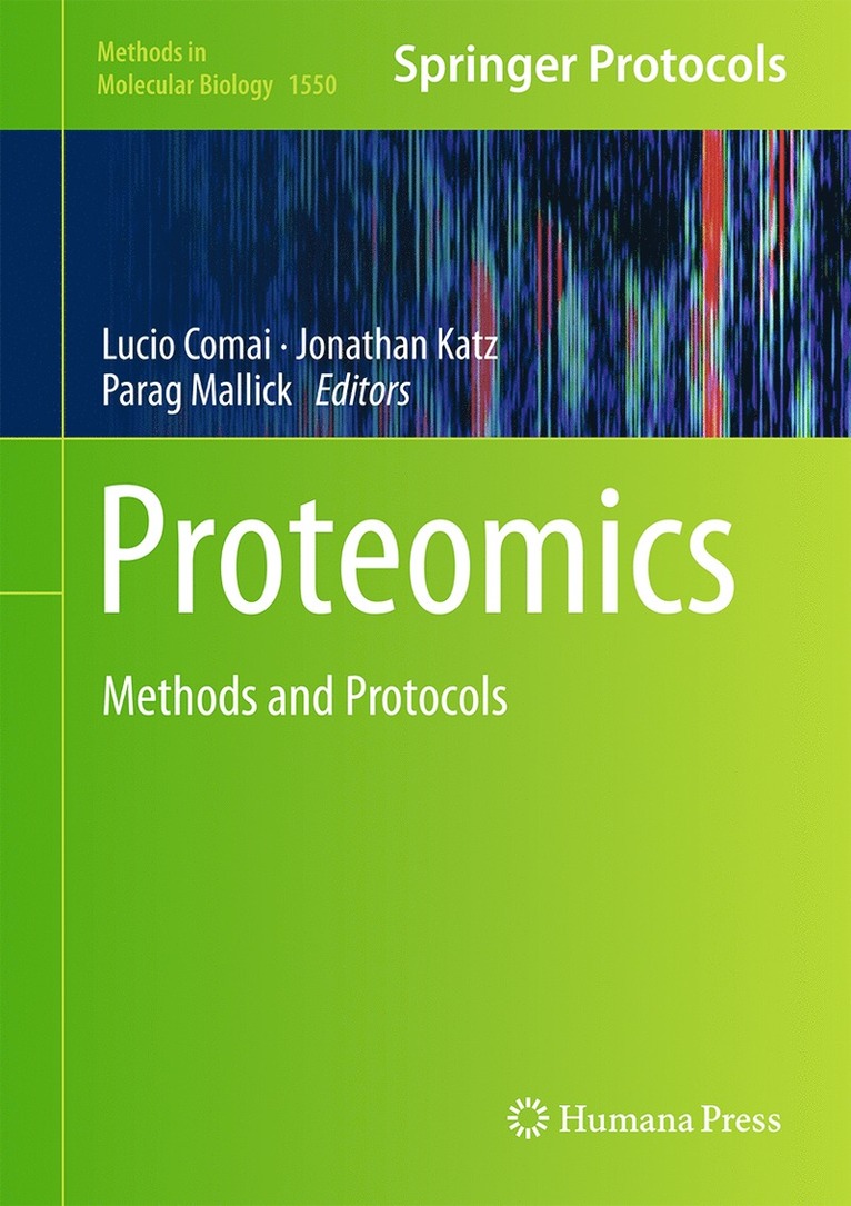 Lucio Comai, Jonathan E. Katz, Parag Mallick - Proteomics, Inbunden