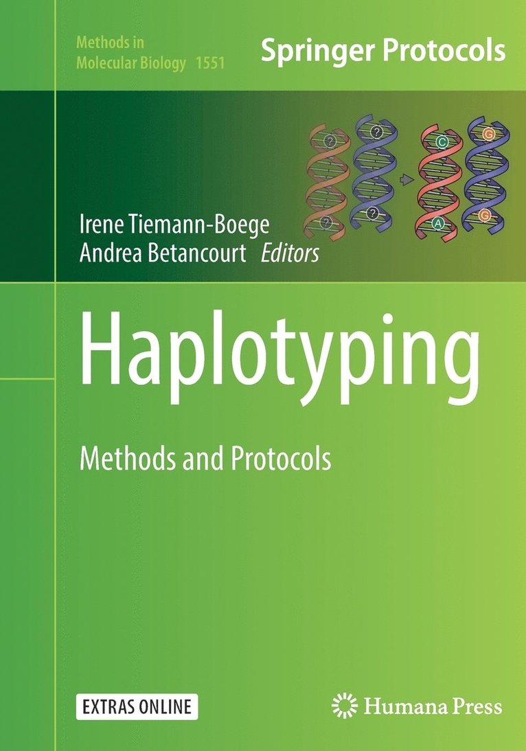 Irene Tiemann-Boege, Andrea Betancourt - Haplotyping, Inbunden