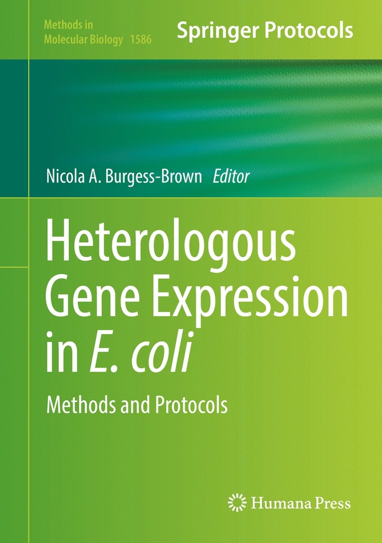Heterologous Gene Expression in E.coli