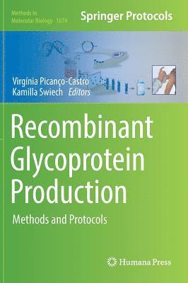 Virgínia Picanço-Castro, Kamilla Swiech - Recombinant Glycoprotein Production, Inbunden