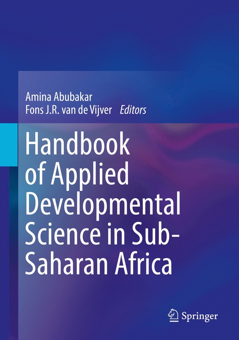 Handbook of Applied Developmental Science in Sub-Saharan Africa 1