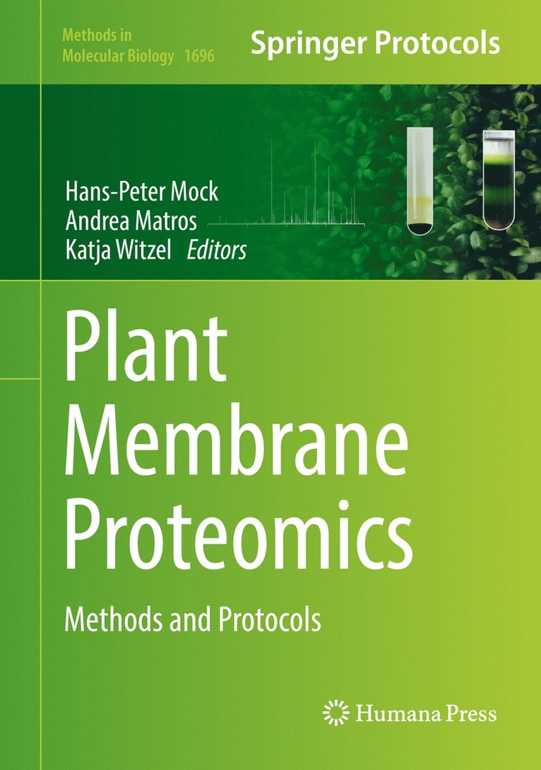 Hans-Peter Mock, Andrea Matros, Katja Witzel - Plant Membrane Proteomics, Inbunden