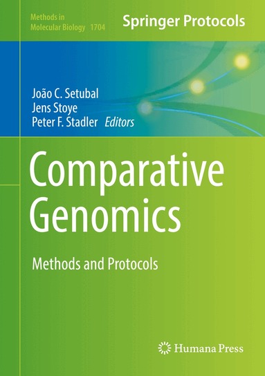 João C. Setubal, Jens Stoye, Peter F. Stadler - Comparative Genomics, Inbunden