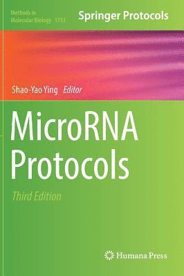 bokomslag MicroRNA Protocols