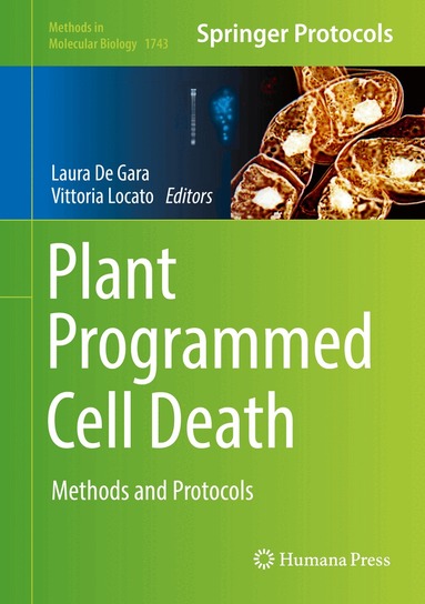 Laura De Gara, Vittoria Locato - Plant Programmed Cell Death, Inbunden