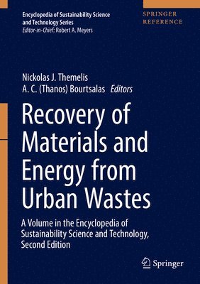 bokomslag Recovery of Materials and Energy from Urban Wastes