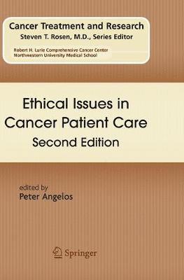 bokomslag Ethical Issues in Cancer Patient Care