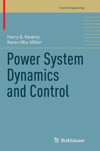 bokomslag Power System Dynamics and Control