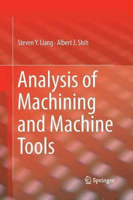 bokomslag Analysis of Machining and Machine Tools