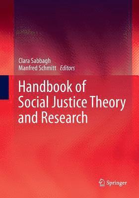 bokomslag Handbook of Social Justice Theory and Research