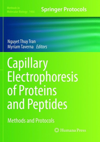 bokomslag Capillary Electrophoresis of Proteins and Peptides