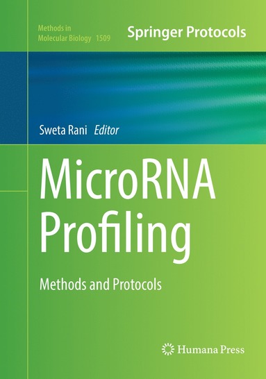 bokomslag MicroRNA Profiling