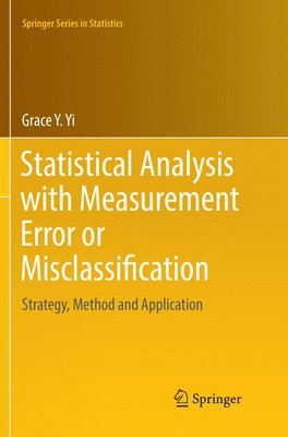 bokomslag Statistical Analysis with Measurement Error or Misclassification