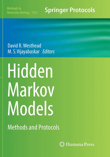 David R. Westhead, M. S. Vijayabaskar - Hidden Markov Models, Häftad