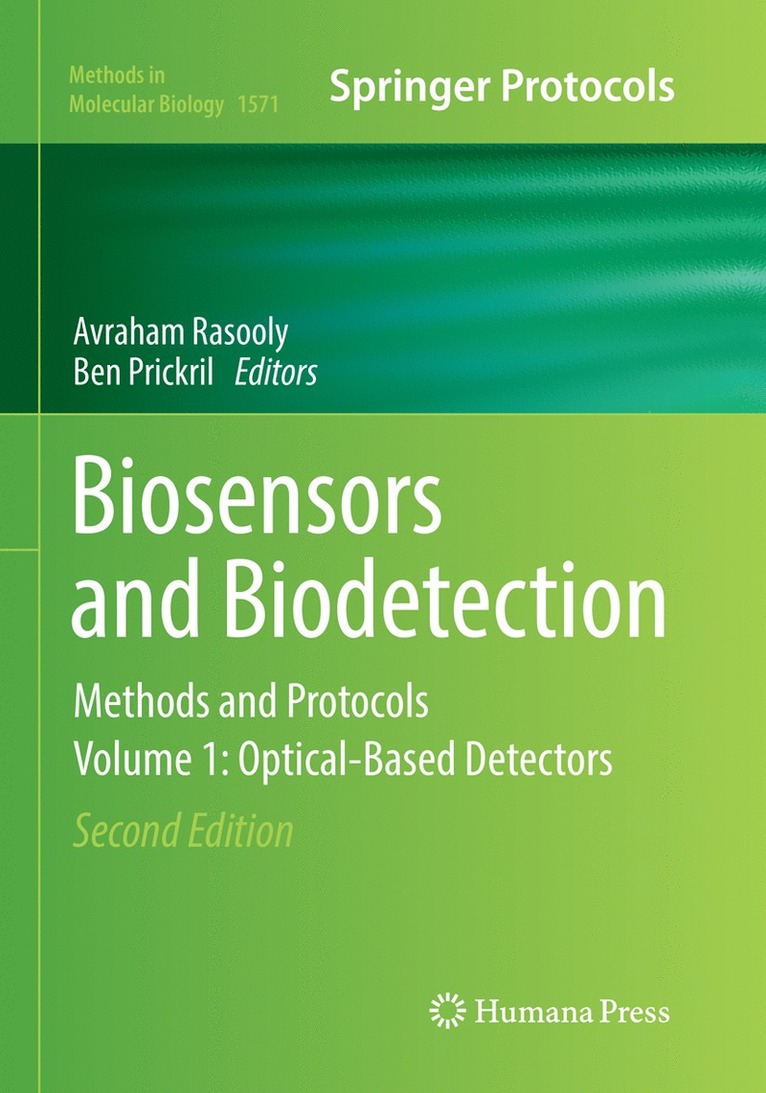 Avraham Rasooly, Ben Prickril - Biosensors and Biodetection, Häftad