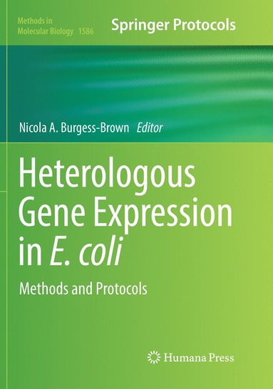 bokomslag Heterologous Gene Expression in E.coli