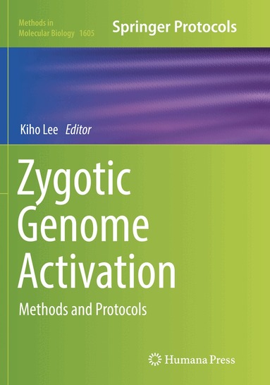 Kiho Lee - Zygotic Genome Activation, Häftad