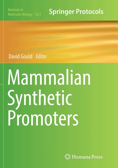 David Gould - Mammalian Synthetic Promoters, Häftad
