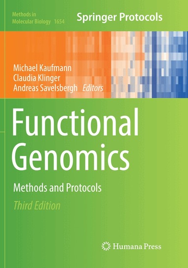 Michael Kaufmann, Claudia Klinger, Andreas Savelsbergh - Functional Genomics, Häftad