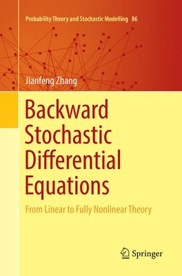 bokomslag Backward Stochastic Differential Equations