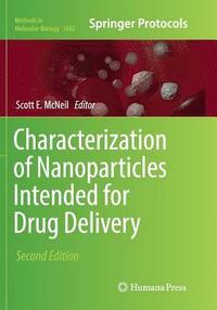 bokomslag Characterization of Nanoparticles Intended for Drug Delivery