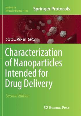 bokomslag Characterization of Nanoparticles Intended for Drug Delivery