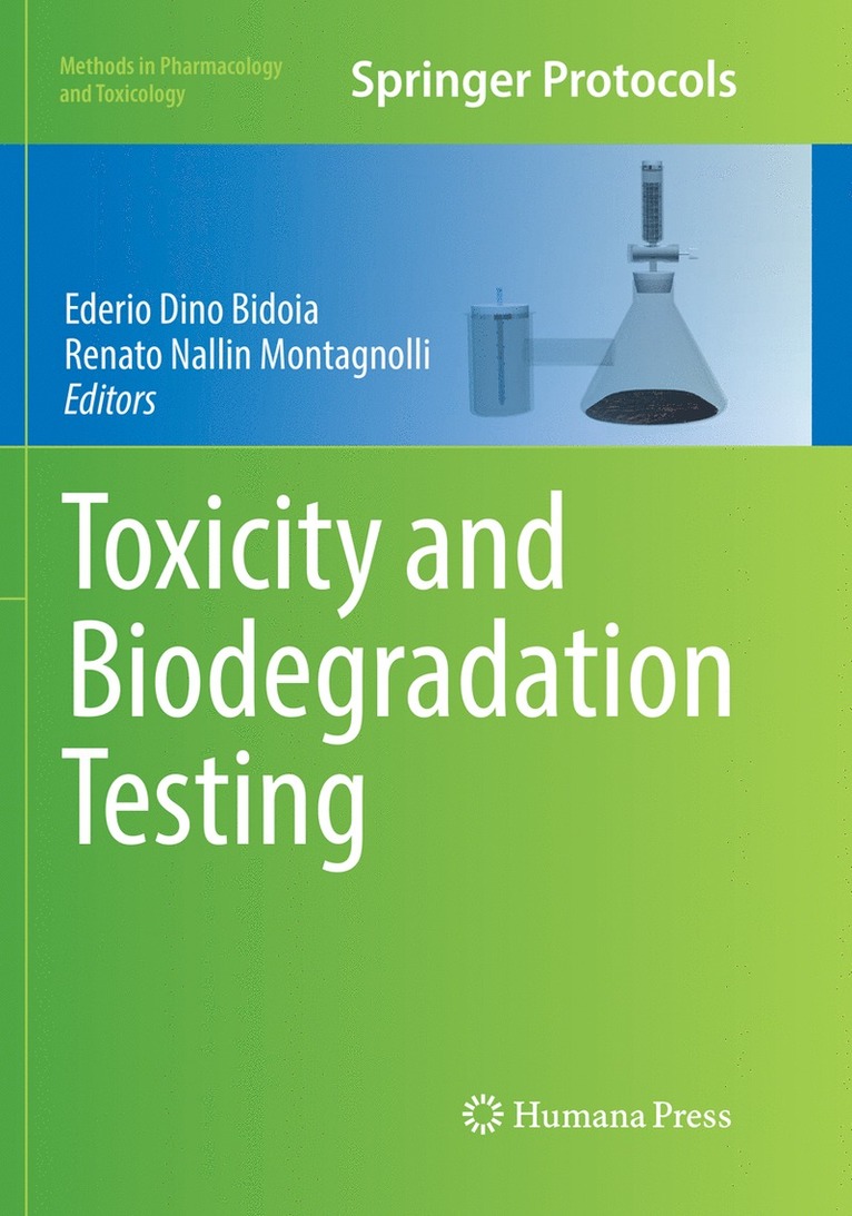 Ederio Dino Bidoia, Renato Nallin Montagnolli - Toxicity and Biodegradation Testing, Häftad