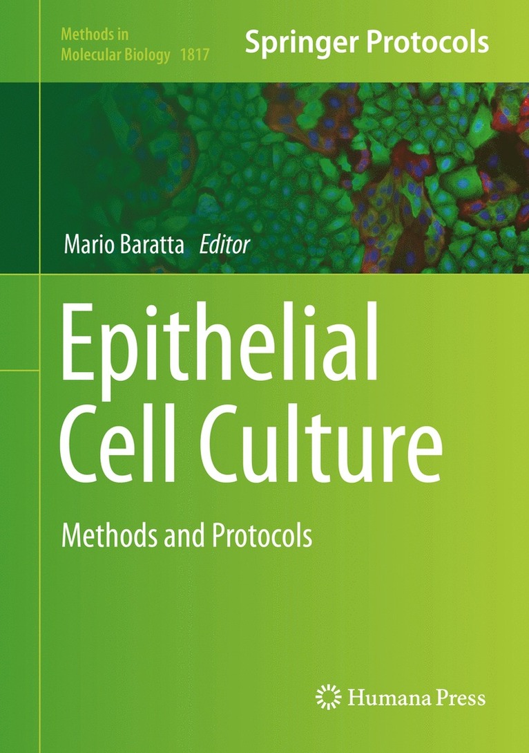 Mario Baratta - Epithelial Cell Culture, Inbunden
