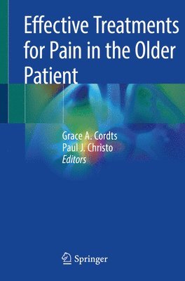 bokomslag Effective Treatments for Pain in the Older Patient